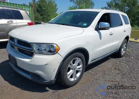 2011 Dodge Durango Crew z USA, uszkodzony, nr VIN 1D4RE4GG7BC732343
